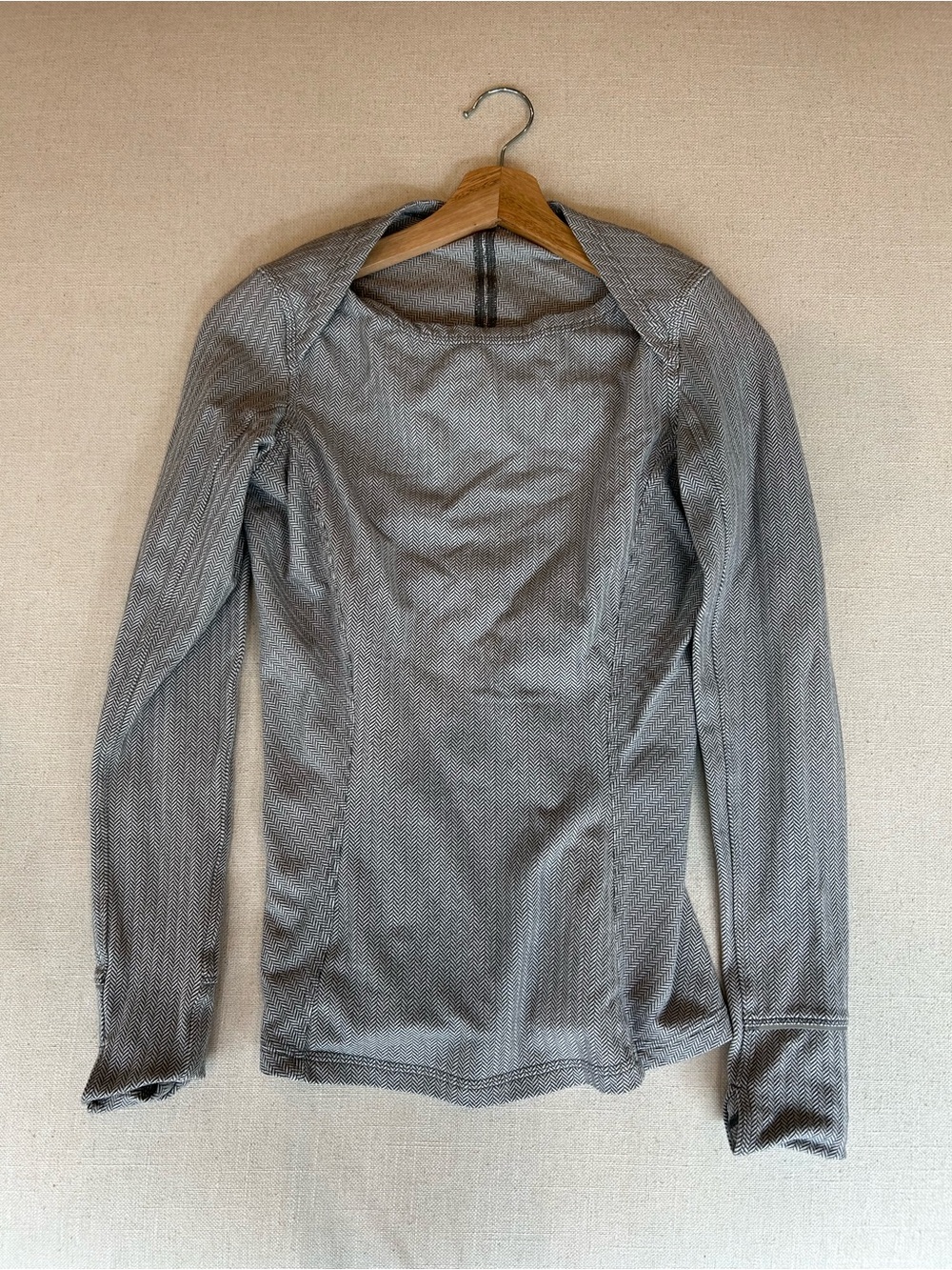 lululemon athletica Long Sleeve Top in Heather Gray